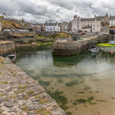 Old harbour of Portsoy, United Kingdom