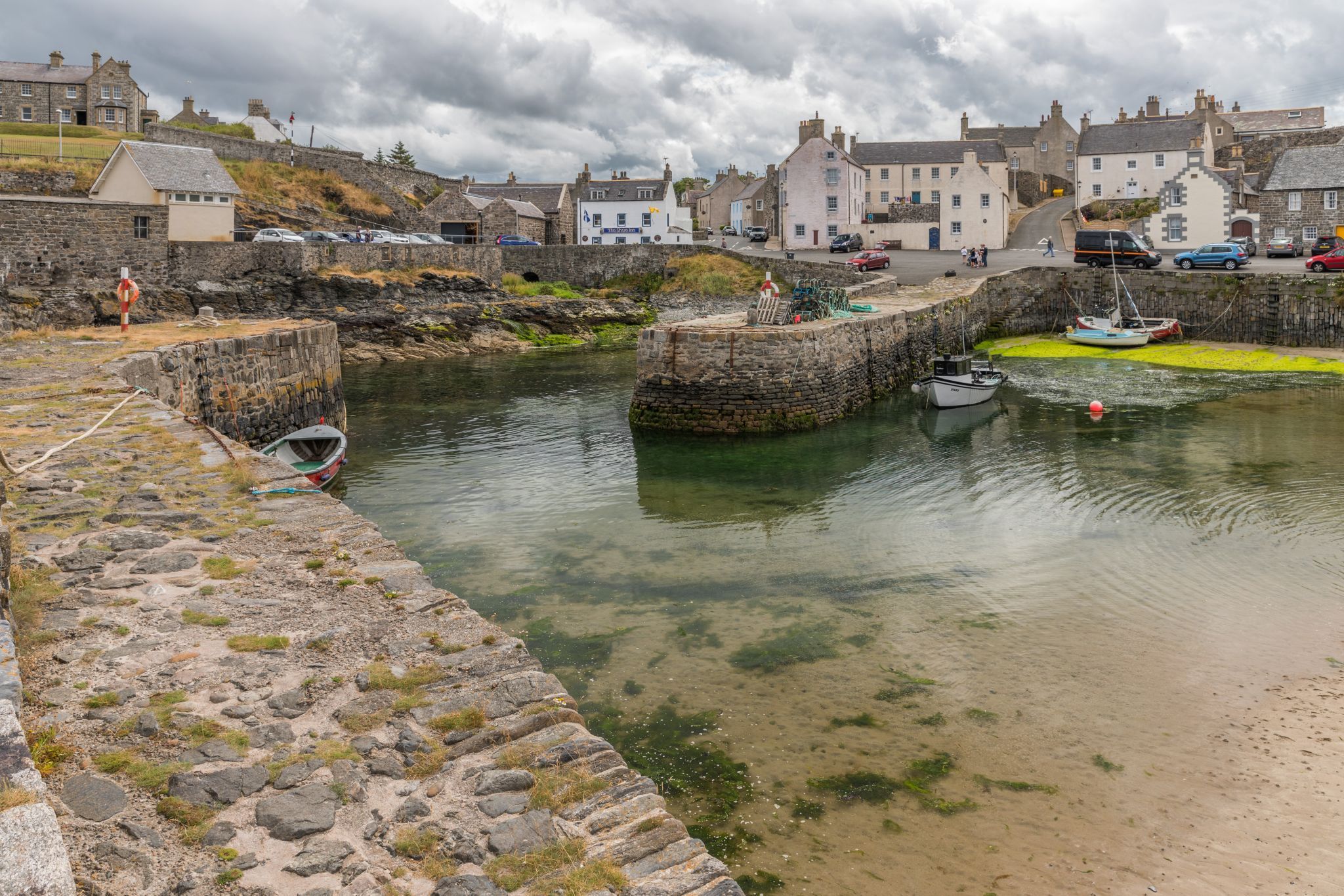 Old harbour of Portsoy, United Kingdom