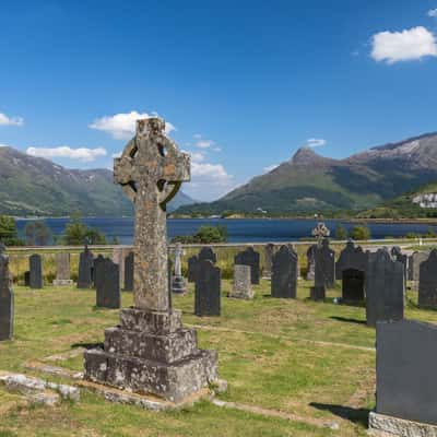 Pap of Glencoe from St. Johns Church, Ballachulish, United Kingdom