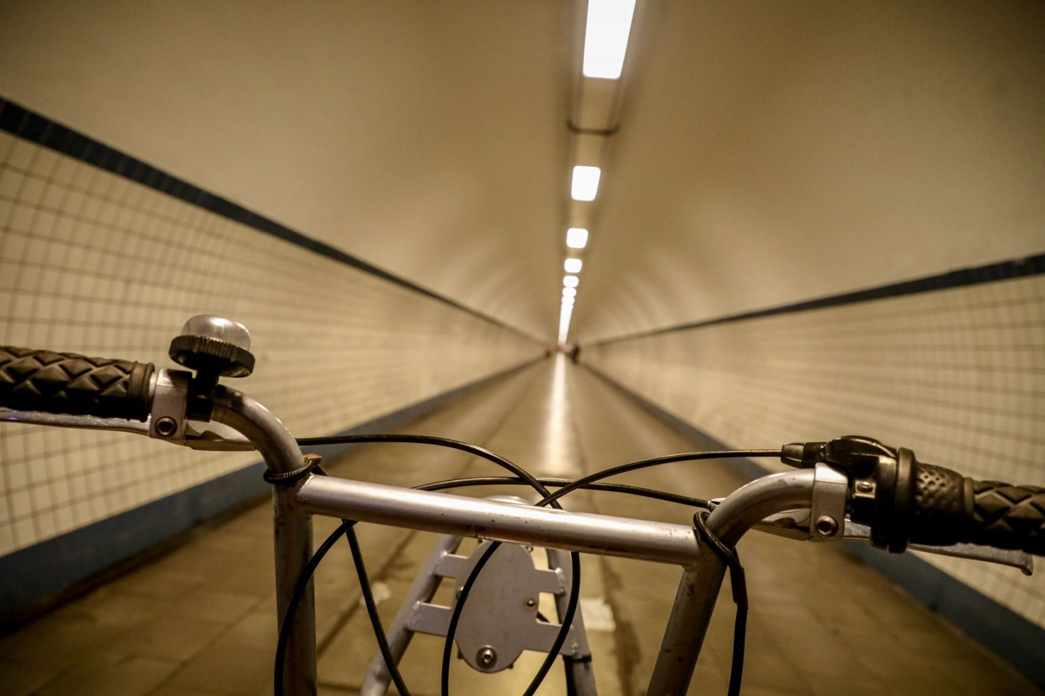 Pedestrian tunnel, Antwerp, Belgium