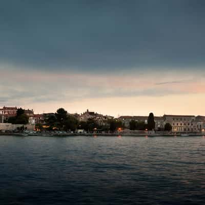 Porec by night, Croatia