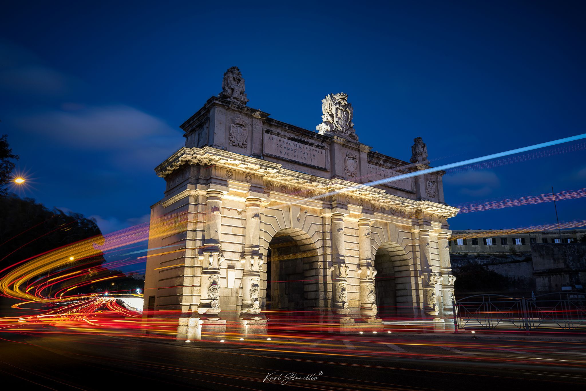 Portes Des Bombes, Floriana, Malta