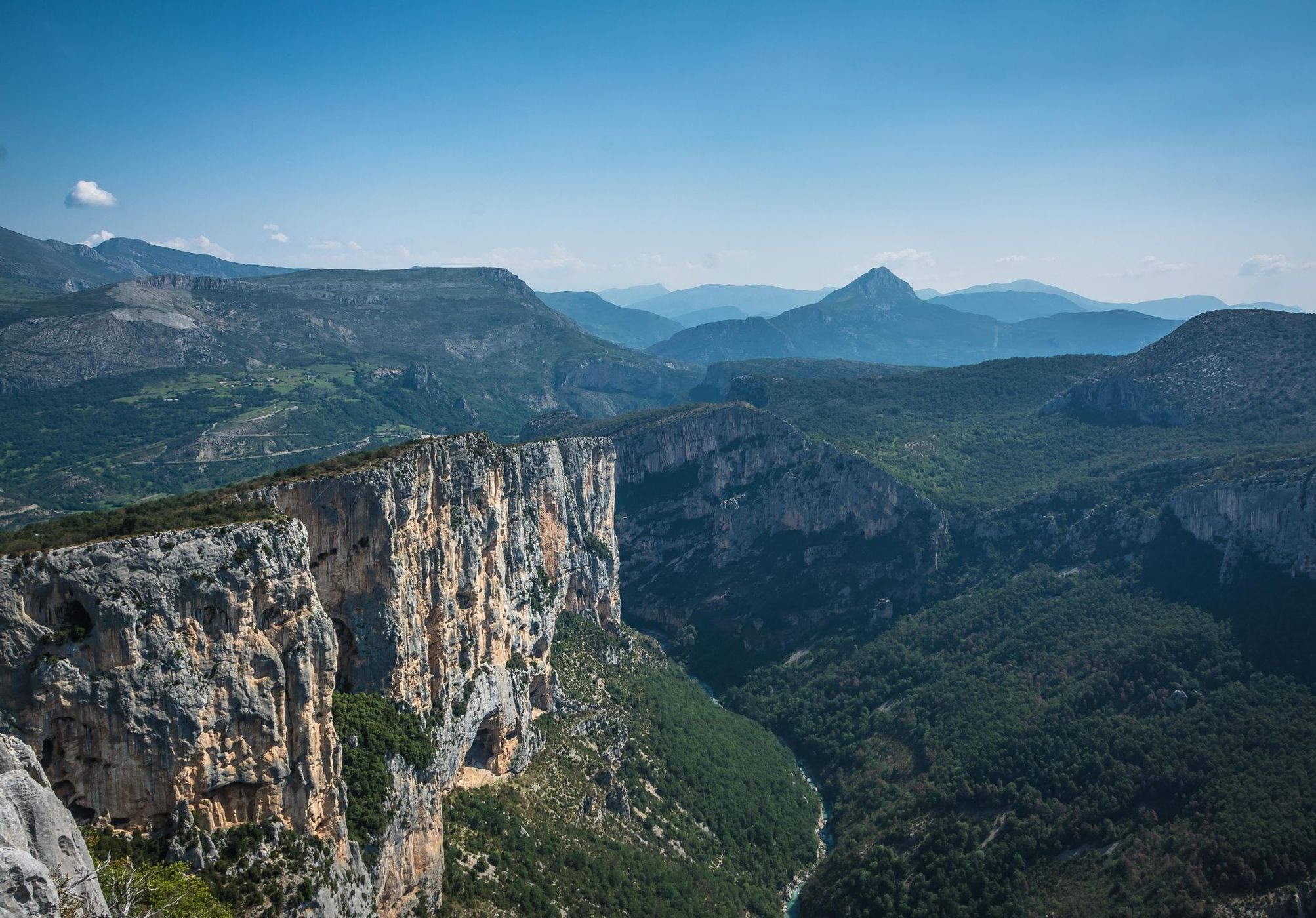 Route de Moustiers, France