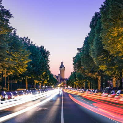 Rush Hour on Straße des 18. Oktober, Germany