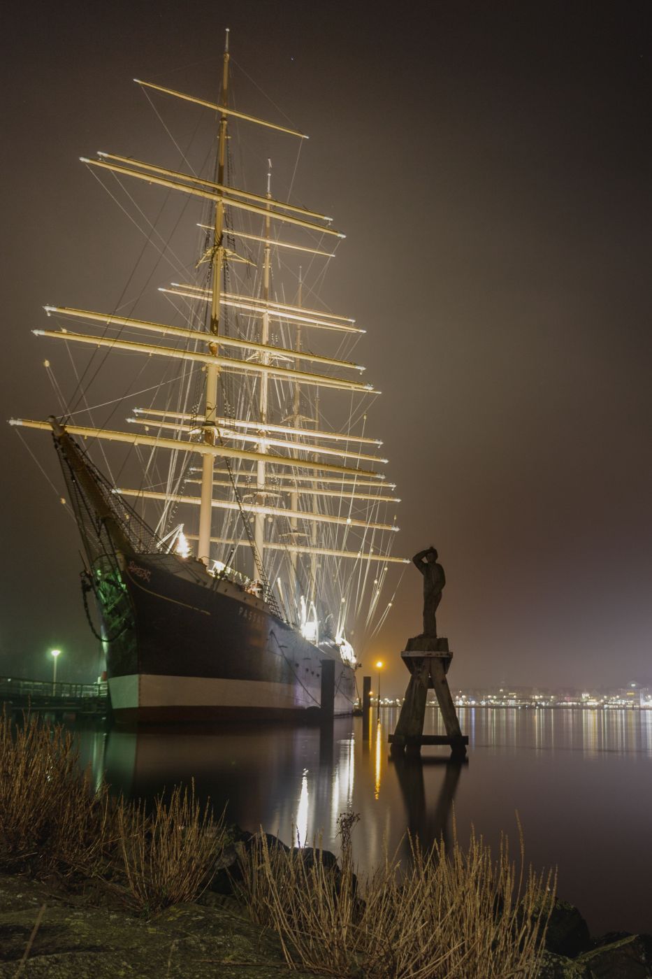 Sailing Ship PASSAT, Travemünde, Germany