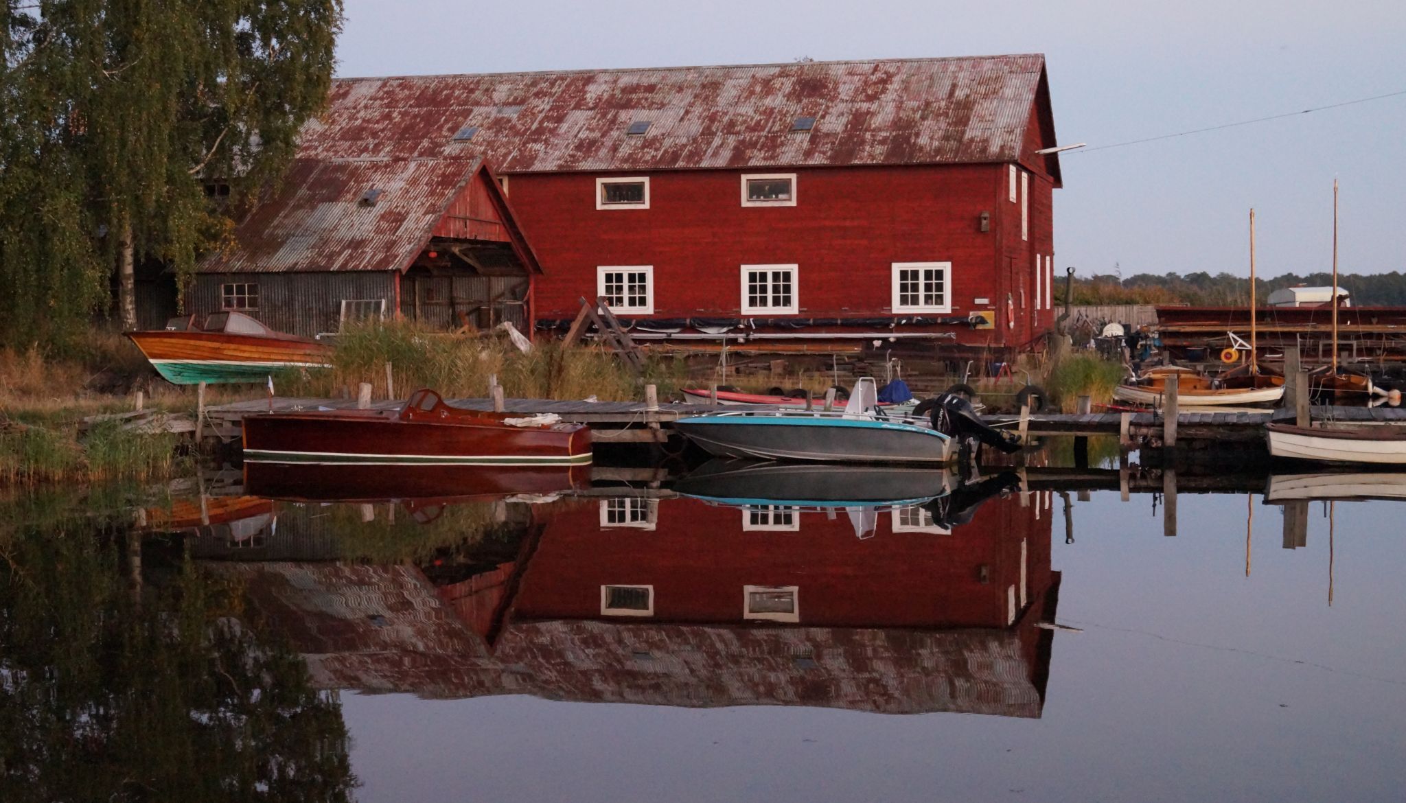 Saxemara boatyard, Sweden