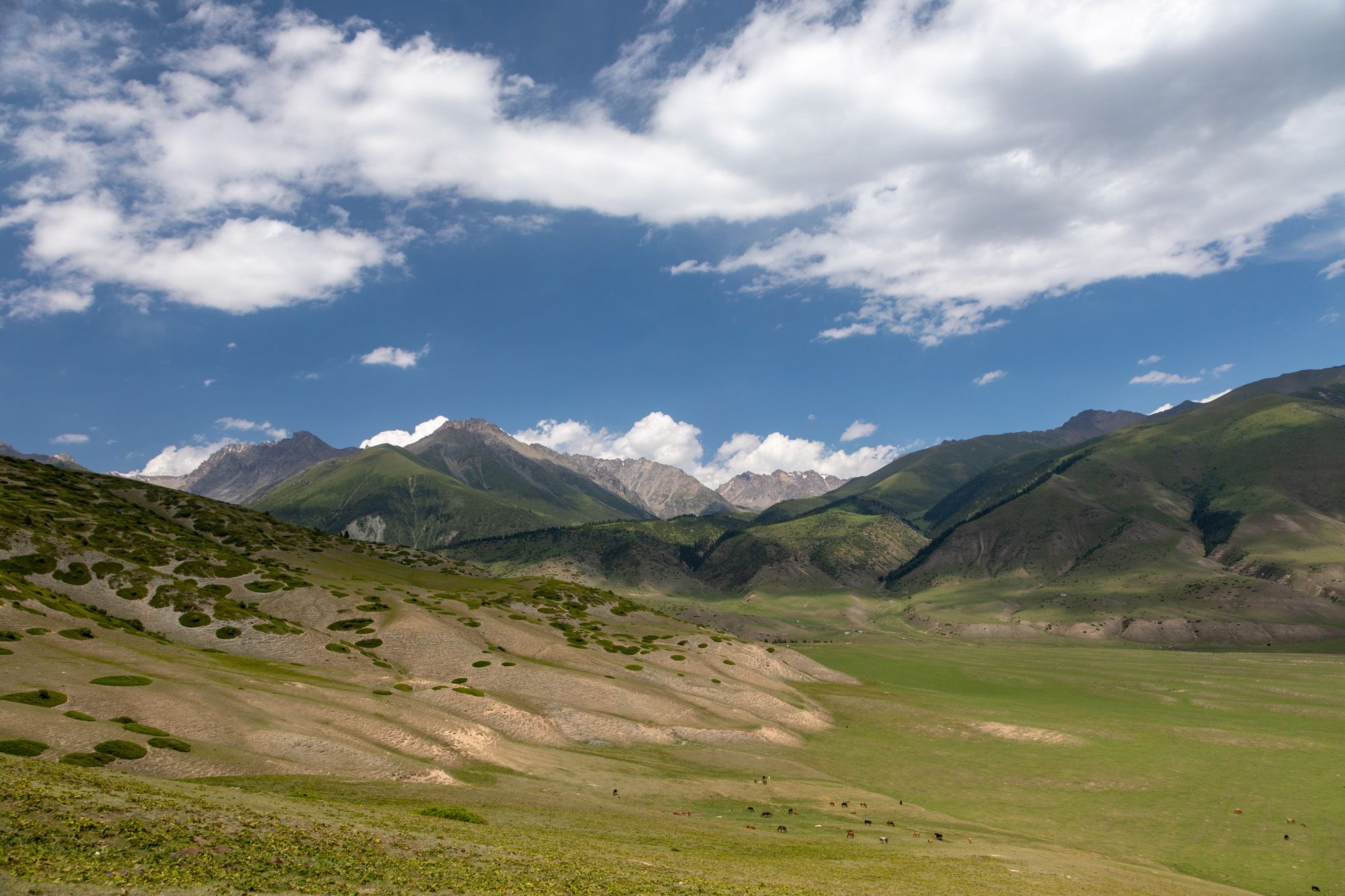Semyenovka Tal in Kirgistan, Kyrgyz Republic