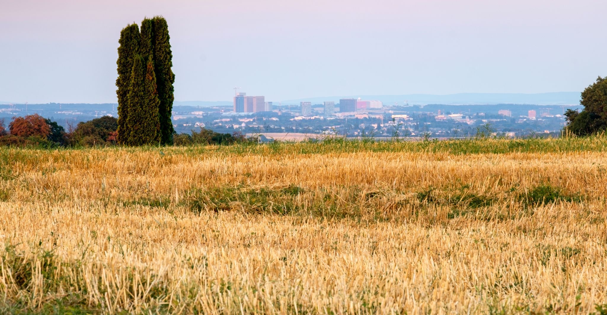 Skyline Luxembourg - view from Rébierg, Luxembourg