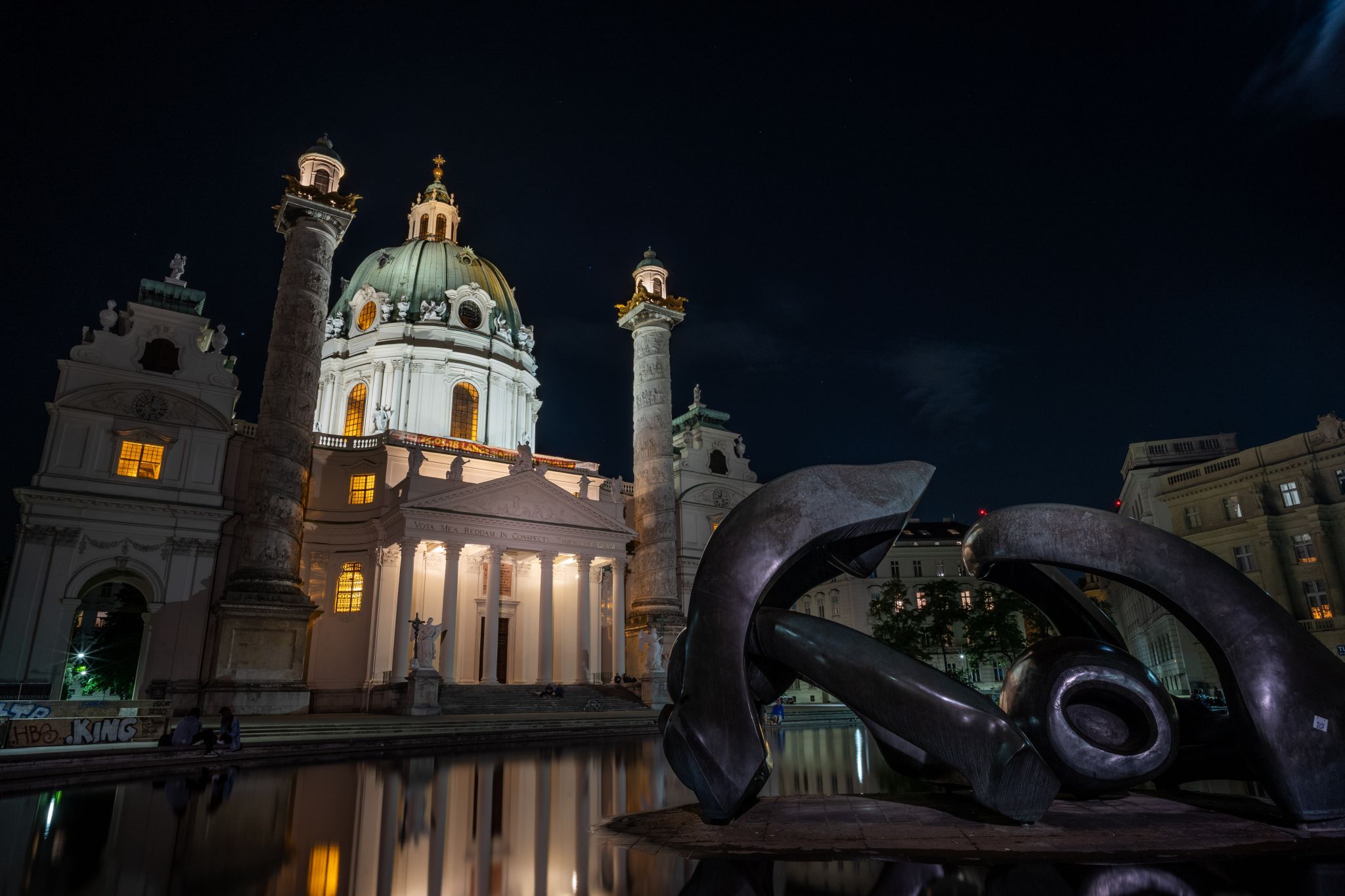 St. Charles Church, Vienna , Austria