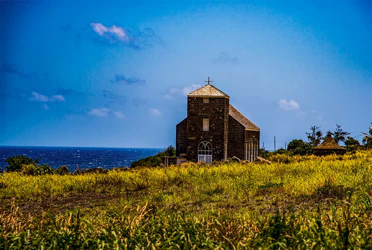 St Kitts Country Scenery
