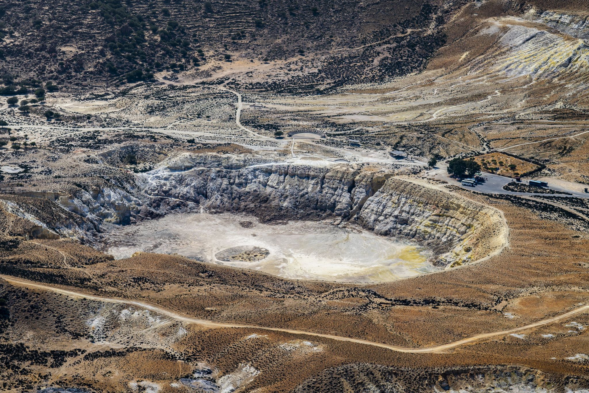 Stefanos crater, Greece