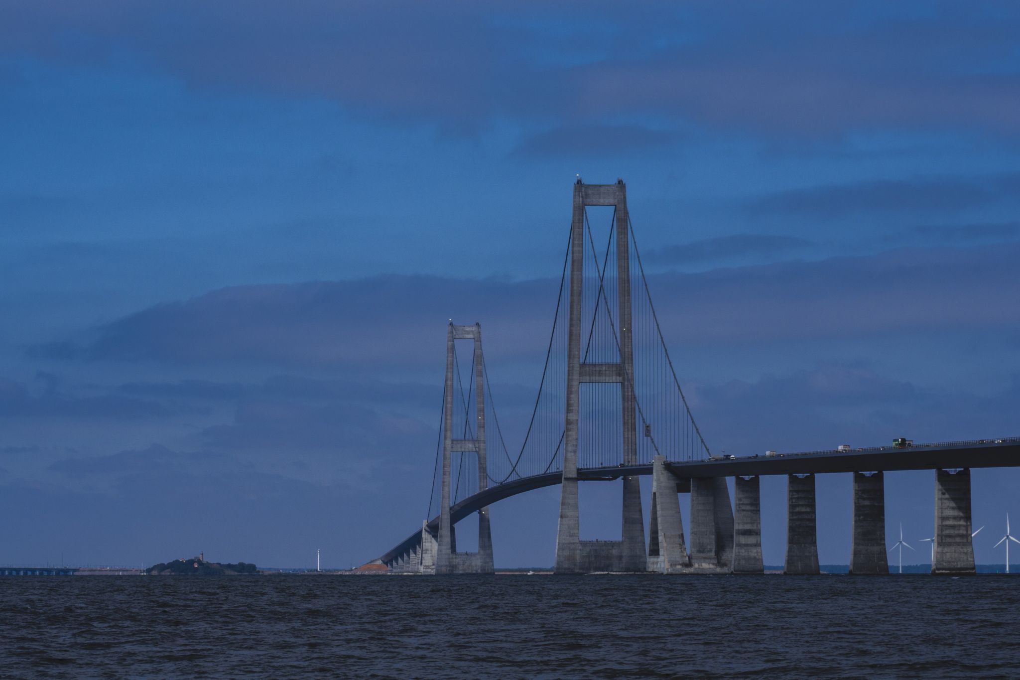 Storebæltsbroen, Denmark