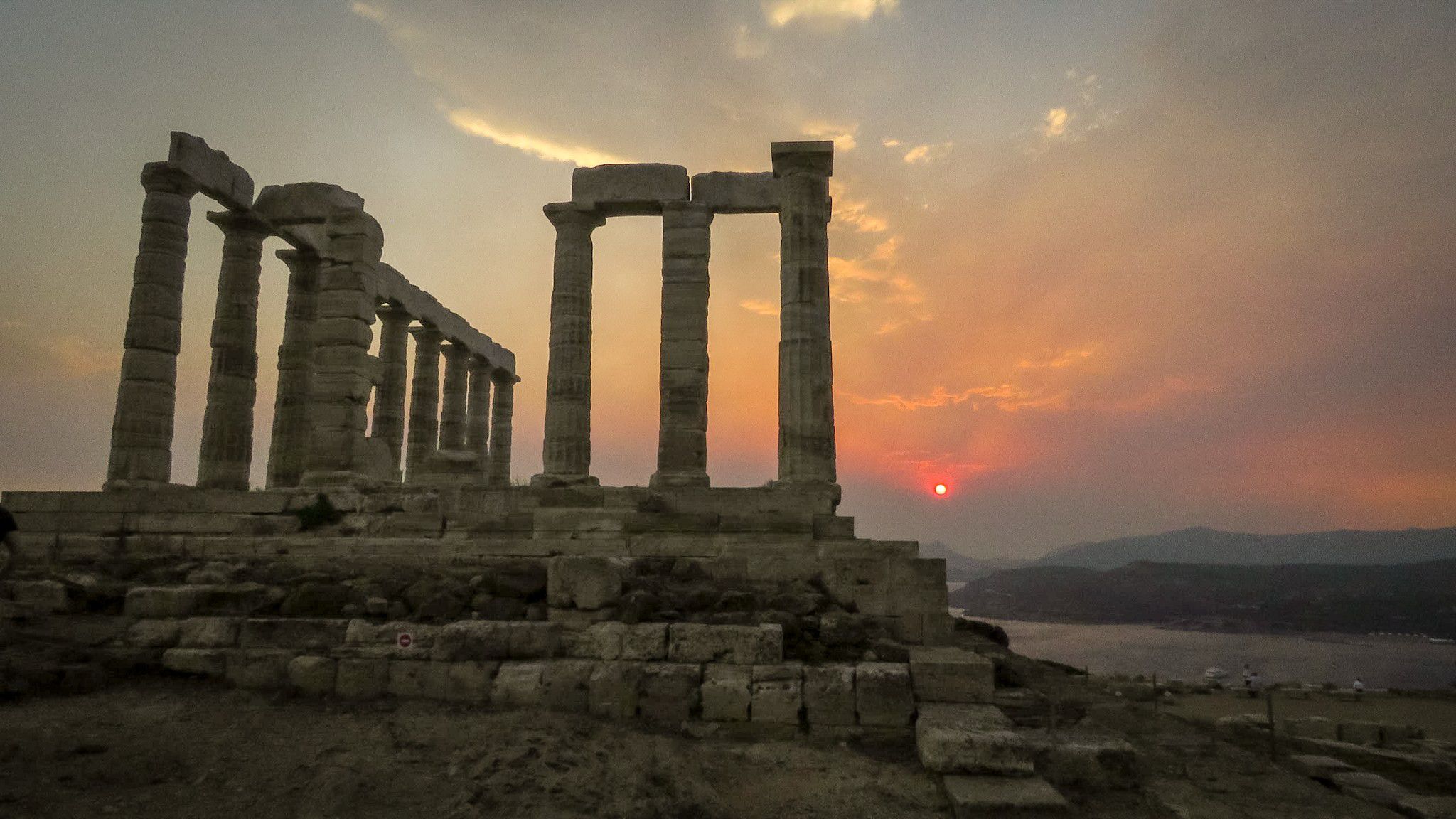 Temple of Poseidon, Cape Sounio, Greece