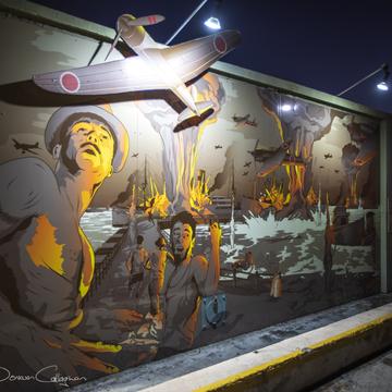 The Bombing of Darwin Mural, Australia