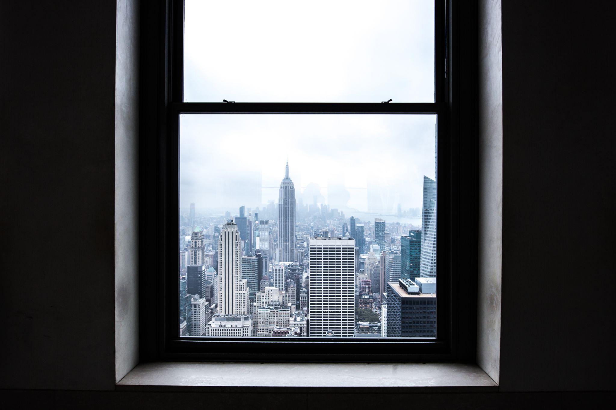 View from “Top of the Rock“, New York City, USA