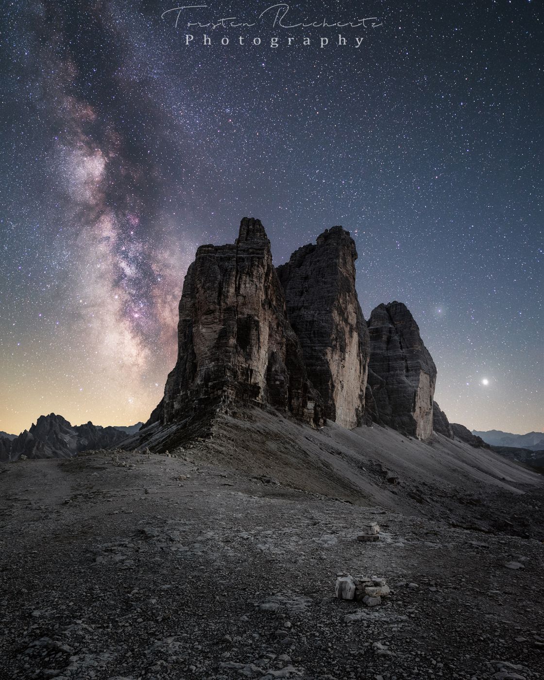 Tre Cime di Lavaredo, Dolomites, Italy