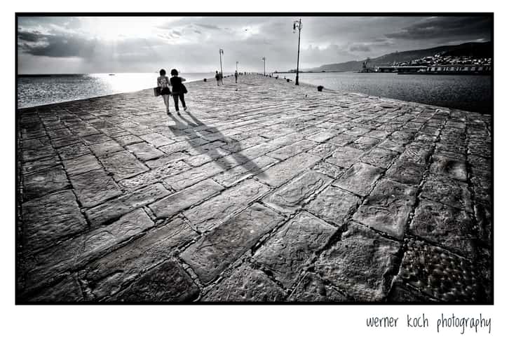Trieste harbor