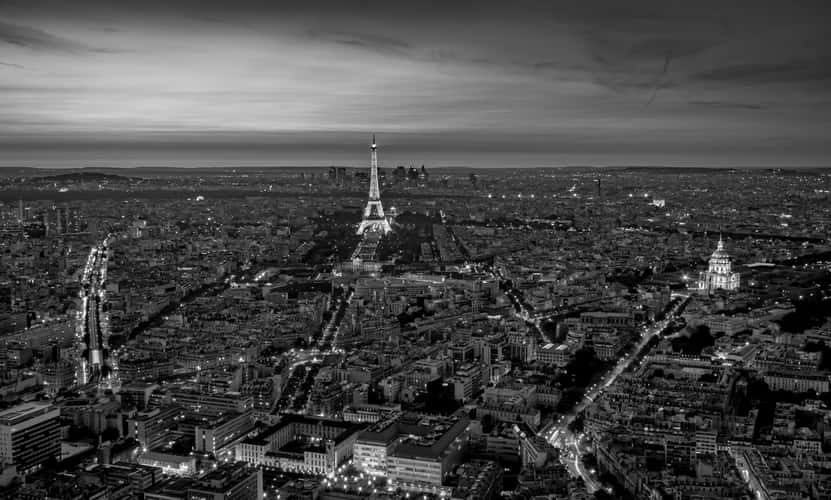 56th floor of Tour Montparnasse (indoors 1 floor below), Paris