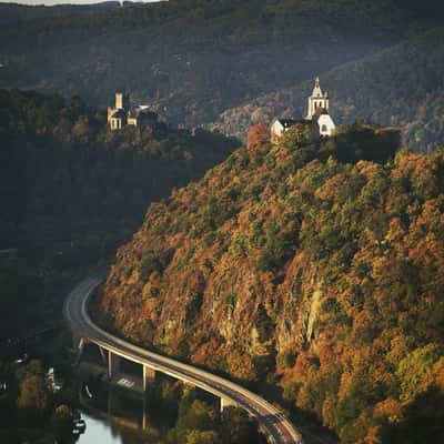 'Allerheiligenbergkapelle' and 'Castle Lahneck', Germany