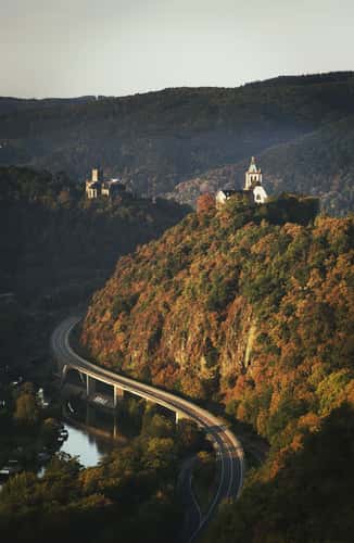 'Allerheiligenbergkapelle' and 'Castle Lahneck'
