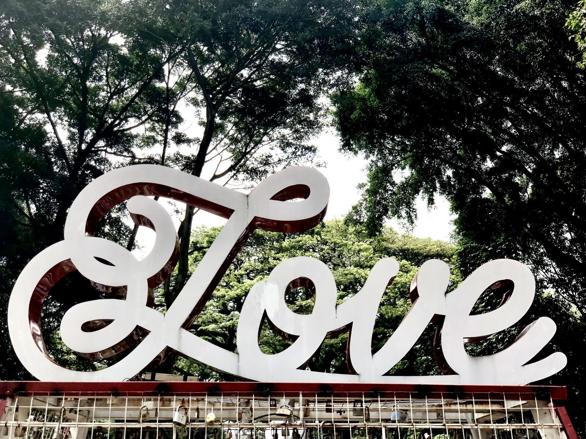 Balai Kota Bandung and surrounding area, Indonesia