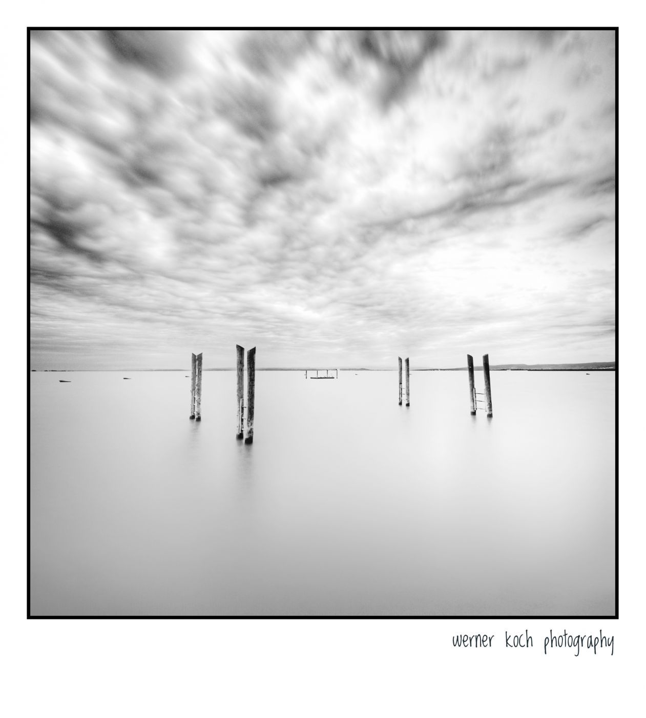 Beach at lake neusiedlersee, Austria
