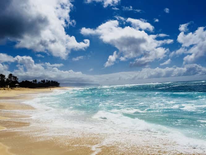 Beach near Pūpūkea