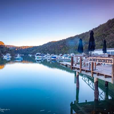 Berowra Waters sunrise, Australia