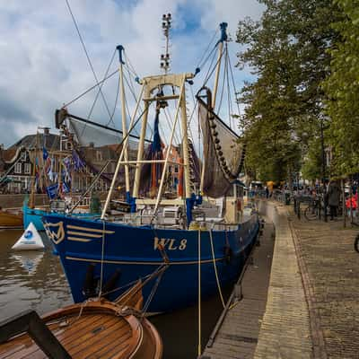 boats and ships in Dokkum, Netherlands