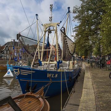 boats and ships in Dokkum, Netherlands