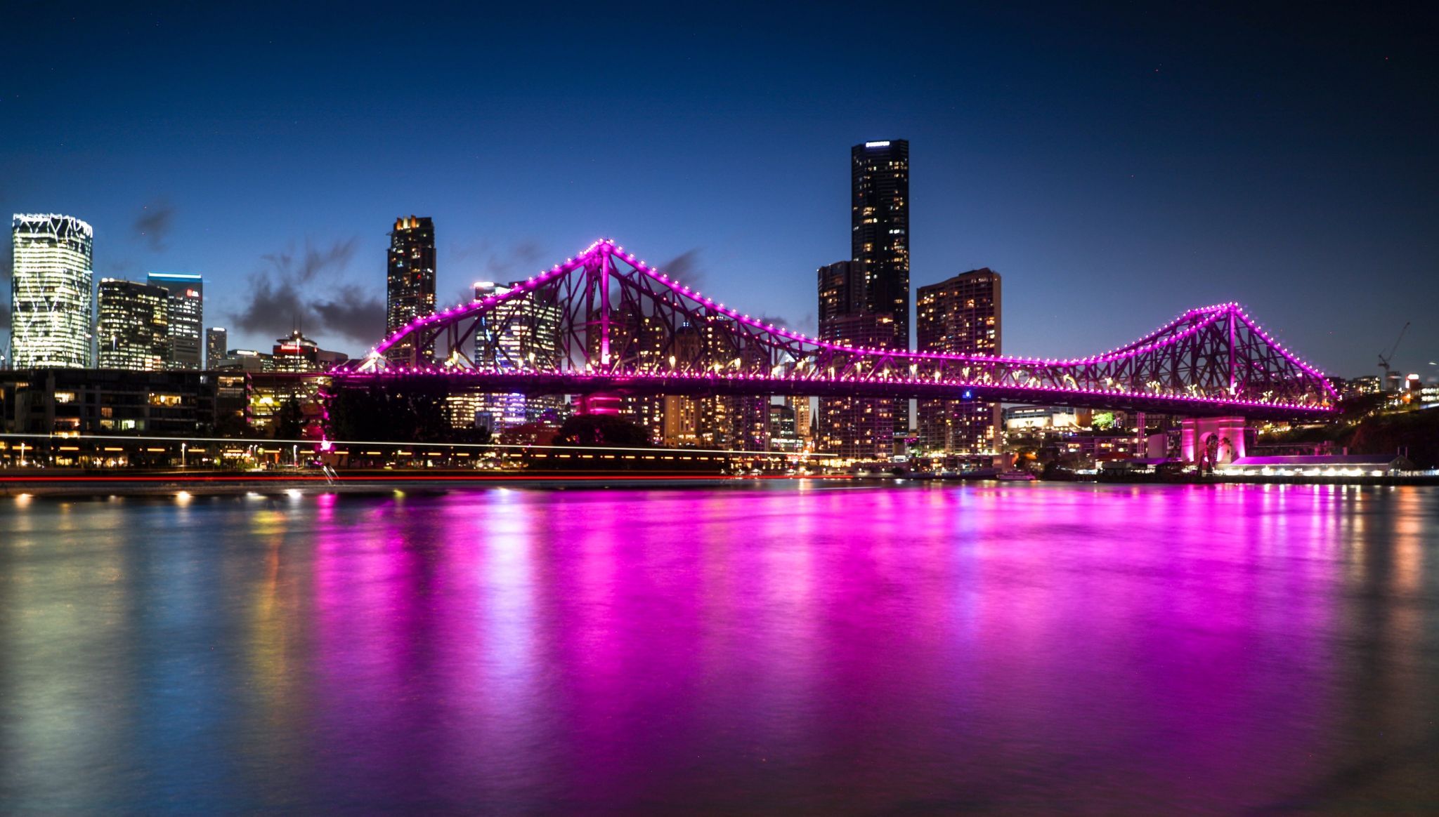 Brisbane Skyline, Story Bridge, Australia