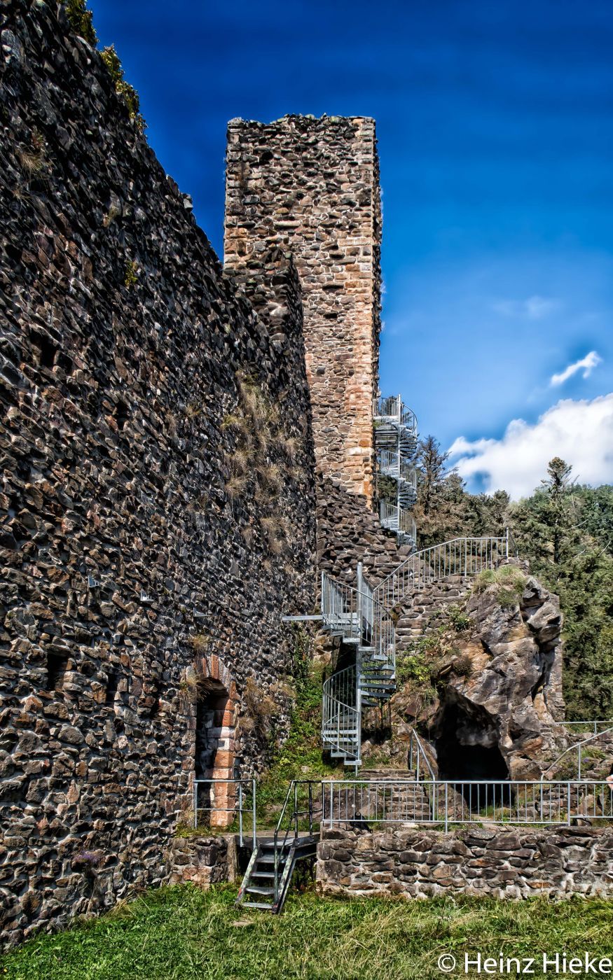Burgruine  Wielaringen, Germany