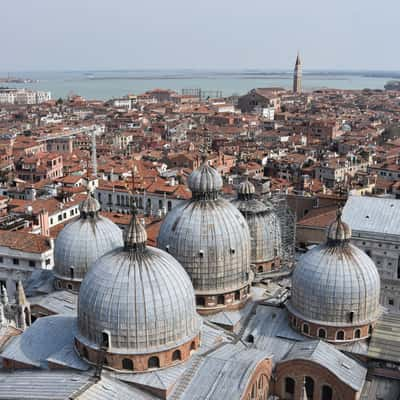 View from the Campanille San Marco, Italy