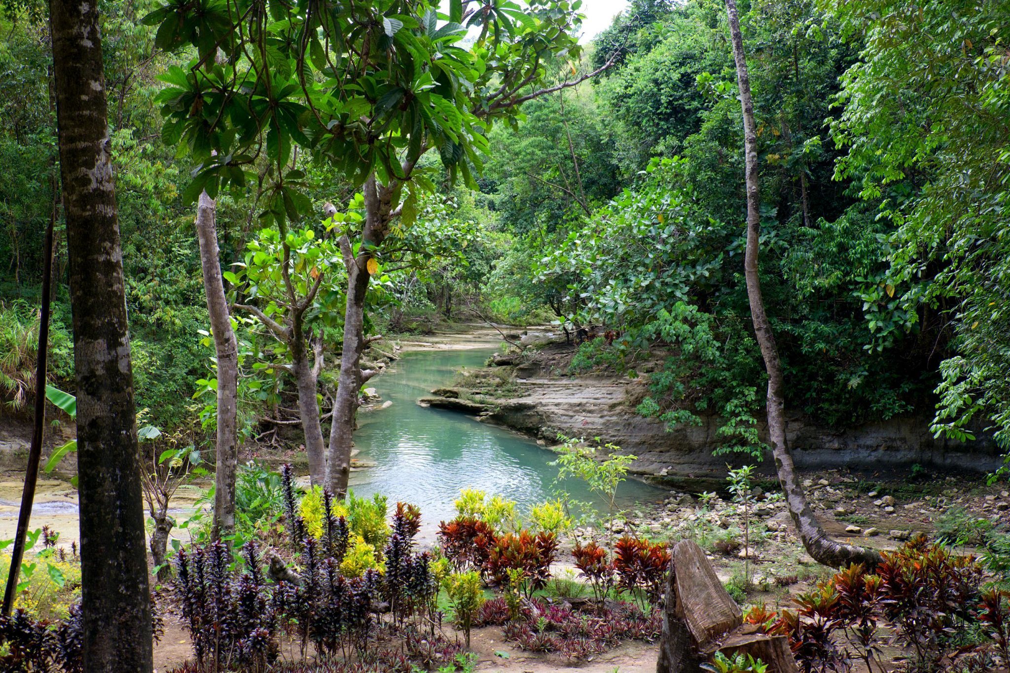 Candijay, Can umantad falls and rice terasses, Philippines