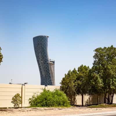 Capital Gate Tower, Abu Dhabi, United Arab Emirates