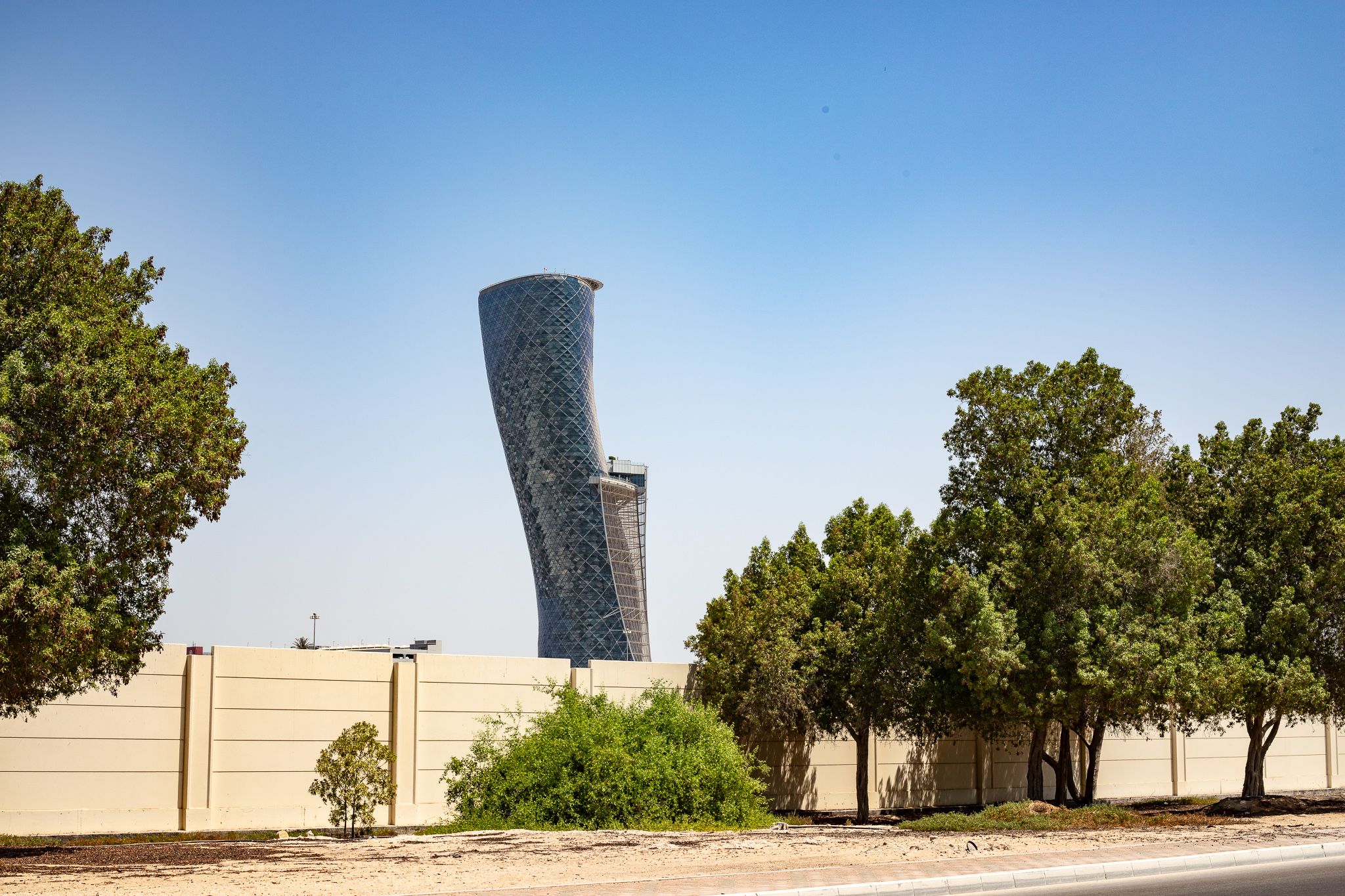 Capital Gate Tower, Abu Dhabi, United Arab Emirates