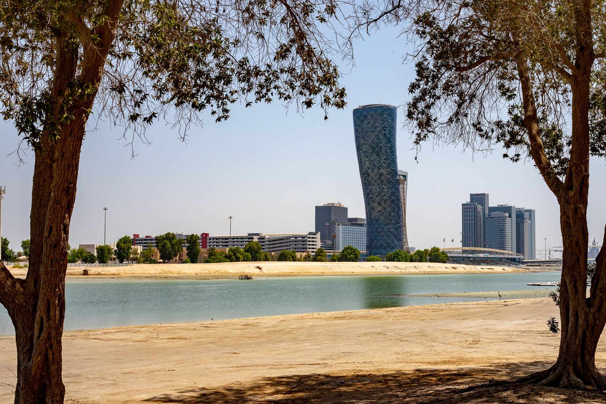 Capital Gate Tower, Abu Dhabi, United Arab Emirates