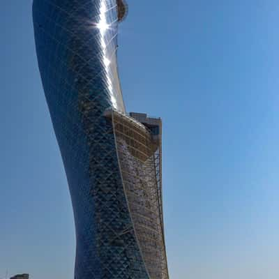 Capital Gate Tower, Abu Dhabi, United Arab Emirates