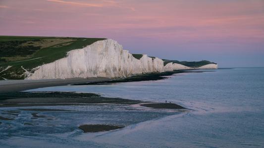 Coastguard Cottages and The Seven Sisters