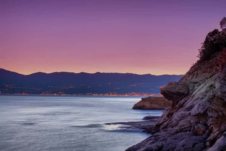 Coastline south of Rijeka