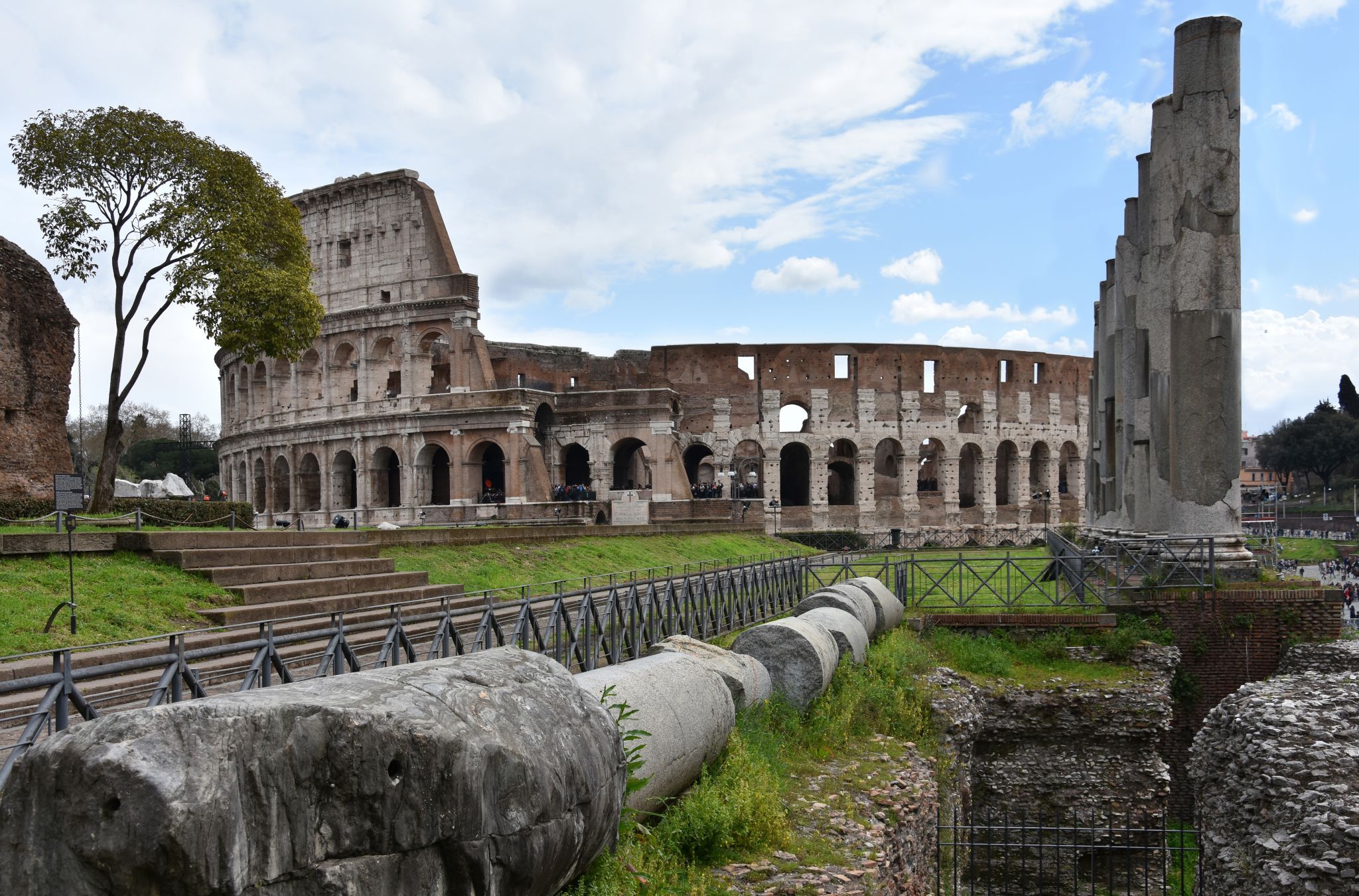 Colosseum (View near Arch of Titus), Rome, Italy