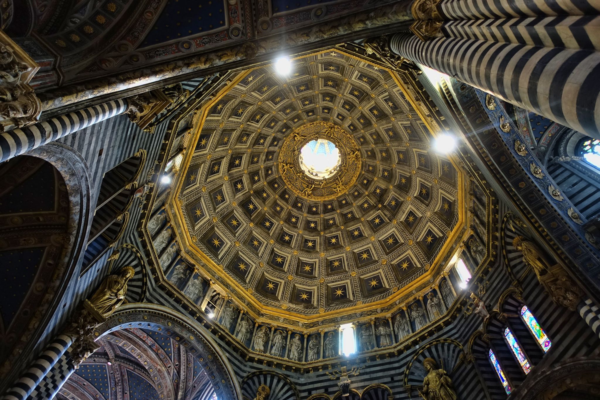 Piazza and Duomo di Siena, Italy