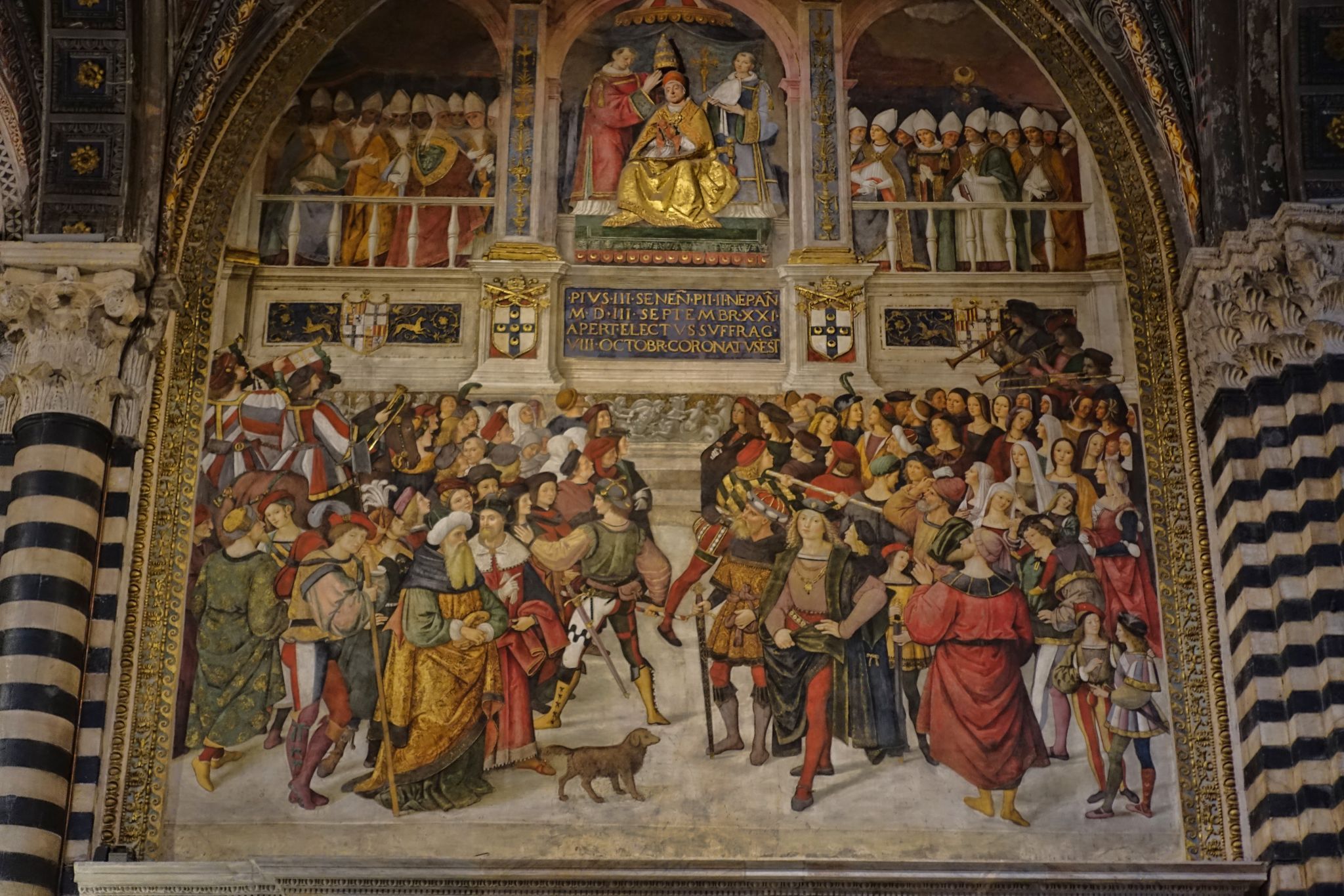 Piazza and Duomo di Siena, Italy