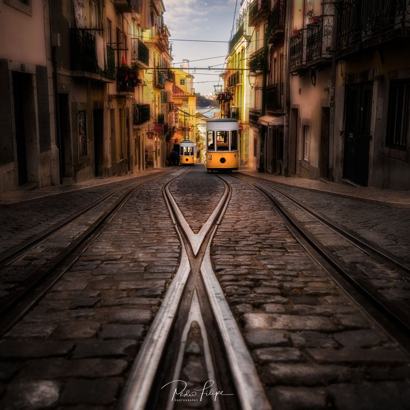 Elevador da Bica, Lisbon, Portugal
