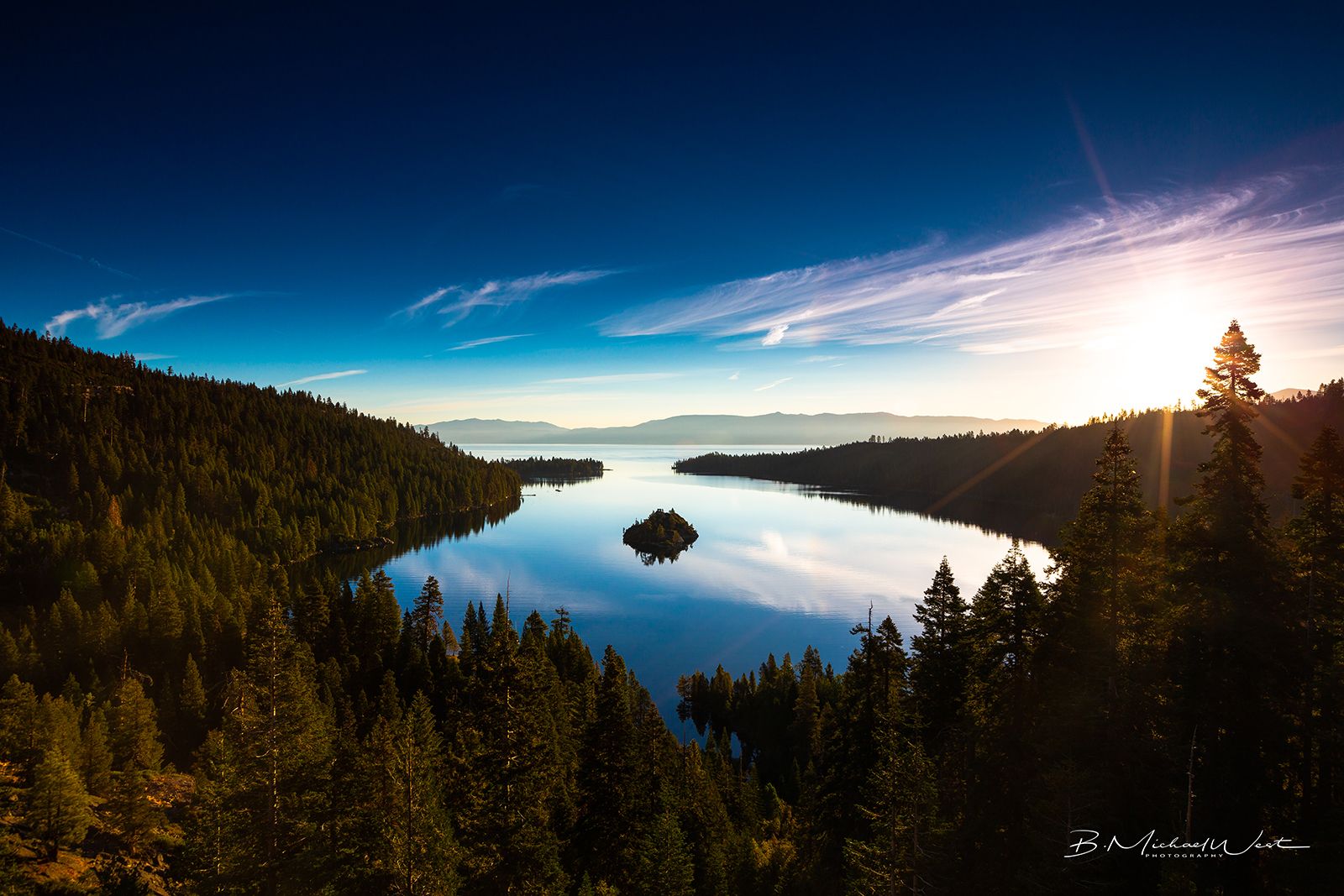 Emerald Bay Lookout, USA