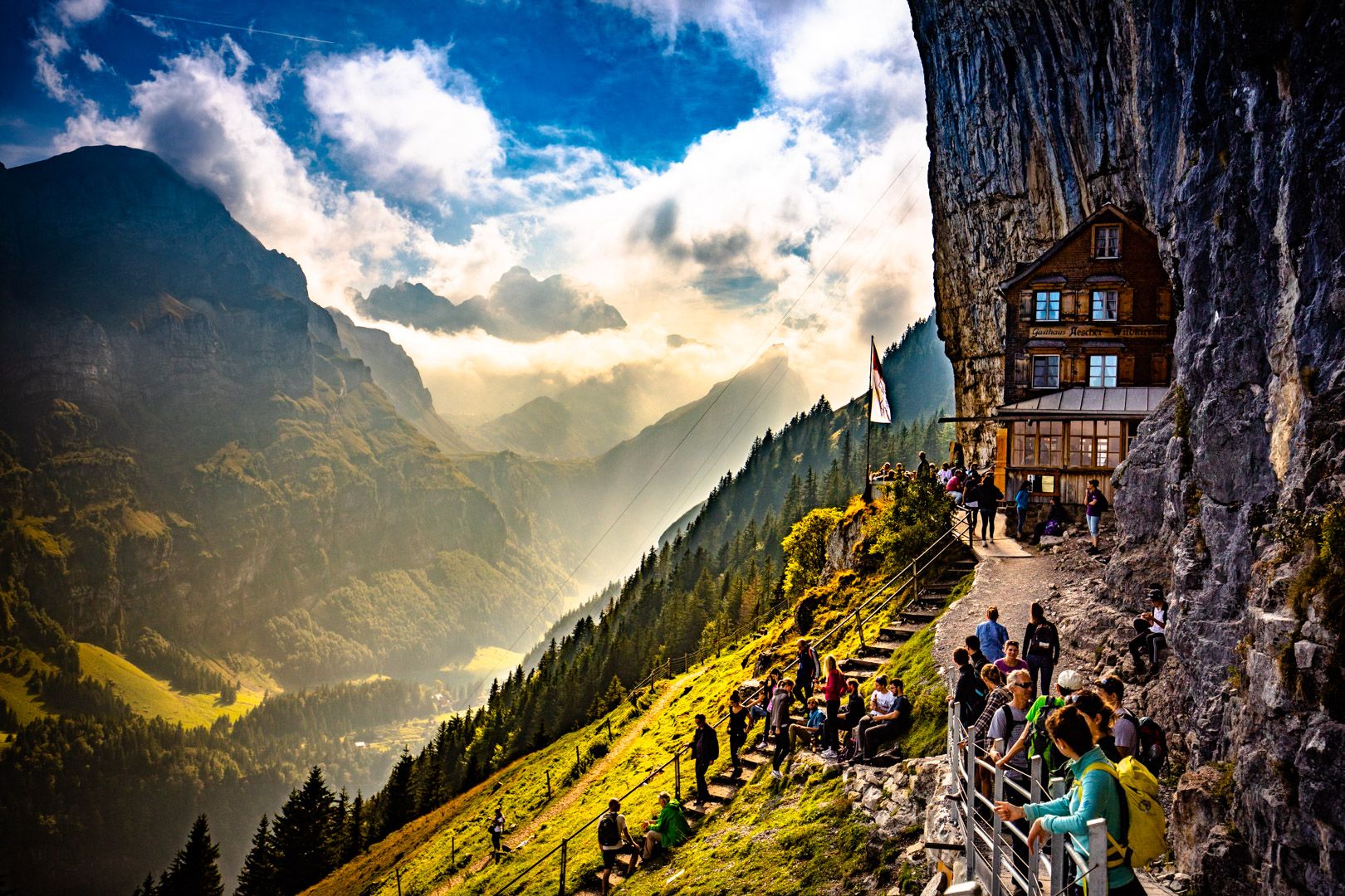 Gasthaus Aescher-Wildkirchli, Switzerland