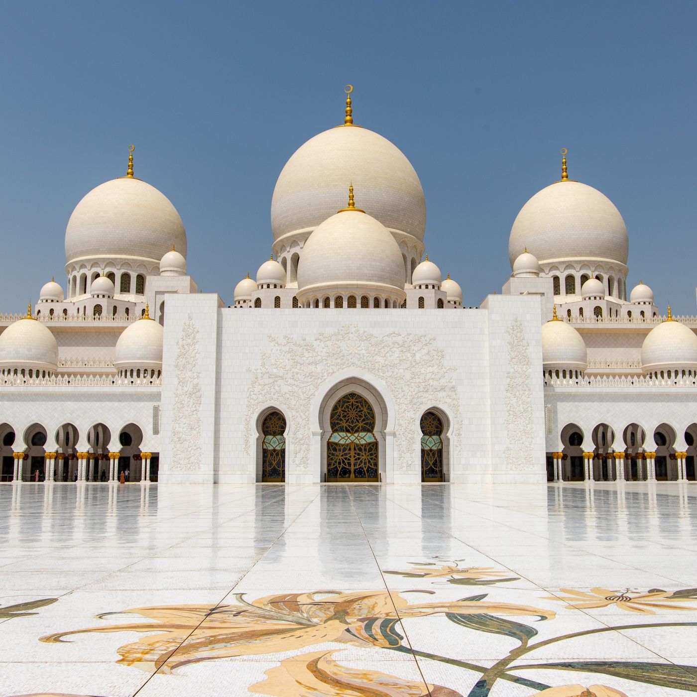 Sheikh Zayed Grand Mosque, Abu Dhabi, United Arab Emirates