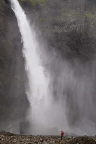 Háifoss Waterfall