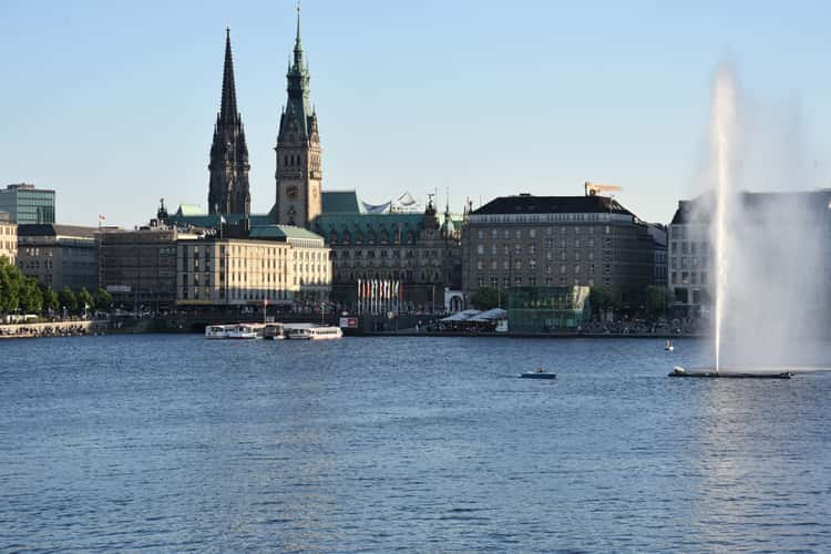 Binnenalster-View, Hamburg