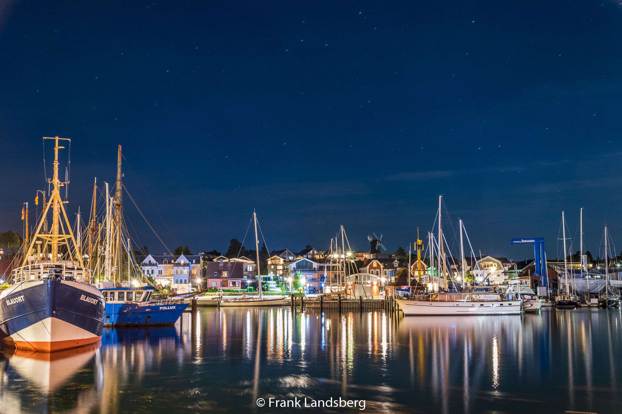 Harbor of Laboe, Germany